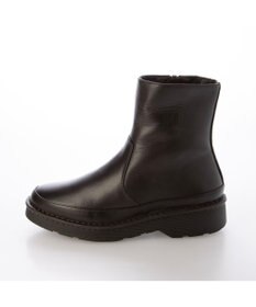 ing <ing>【WEB限定】ボリュームソールラウンドショートブーツ