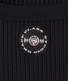 GRACE CONTINENTAL リブニットタンクトップ