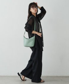 russet ソフトレザーシンプルショルダーバッグ(CE-1328-WEB)