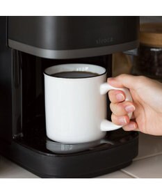 YAMATO テーブル＆キッチン 【siroca】コーン式全自動コーヒーメーカー カフェばこPRO   ブラック  CM-6C261(K)