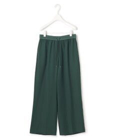 ICB L 【新色追加・UVケア・接触冷感・速乾・防シワ・洗える】 FluidBackSatin  ワイドパンツ