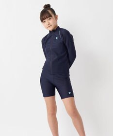 OP／FILA 【FILA】スタンドカラー長袖フルジップラッシュガード