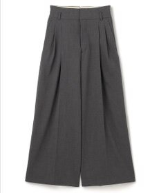 uncrave TRツイル ワイドトラウザー