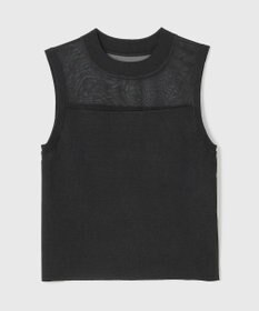 GRACE CONTINENTAL シアーグロスニットトップ