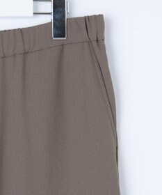 J.PRESS LADIES L 【洗える】バックサテンジョーゼット リラックス パンツ