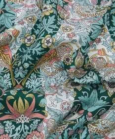 LIBERTY. ストロベリー シーフ ストライプ シルクポケットチーフ