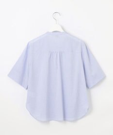 J.PRESS LADIES L 【洗える】ラミーポプリン ティアード ブラウス