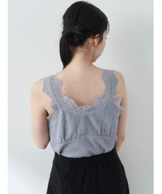 earth music&ecology 総レースキャミソール