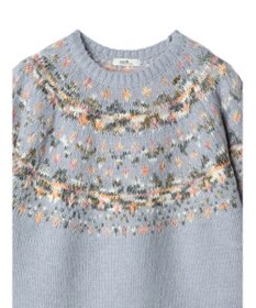 earth music&ecology スラブヤーンノルディックプルオーバー