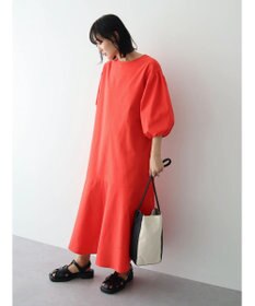 Green Parks 綿麻混マーメイドワンピース