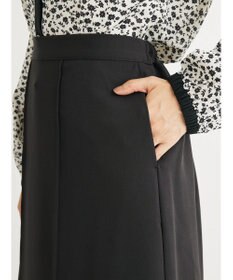 Green Parks きれいシルエット裾フレアスカート