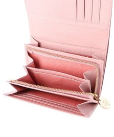 LANVIN en Bleu メラニー 二つ折り中Lファスナー財布