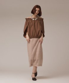 GRACE CONTINENTAL ケープ風2WAYトップ