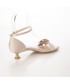 MODE ET JACOMO <carino>パールバックルアンクルベルトサンダル