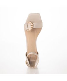 MODE ET JACOMO <carino>パールバックルアンクルベルトサンダル