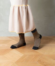 TRICOTE CHACKERD LINK SOCKS／チェッカードリンクソックス
