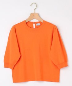 組曲 S 【UVケア・接触冷感】MINA 6分袖ニットプルオーバー