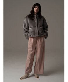 Te chichi TRツイル2タックワイドパンツ《2025winter catalog item》