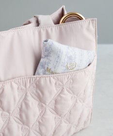 Maison de FLEUR リボンキルティングトートバッグ