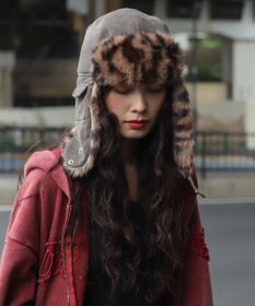 WEGO 【ユニセックス着用ITEM/暖かい】フライトキャップ