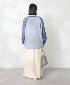 CRAFT STANDARD BOUTIQUE ロゴジャガードメッシュニットプルオーバー