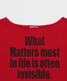 WEGO グラフィックオフショルショートT