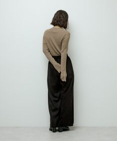 Green Parks 袖口金釦リブニットプルオーバー