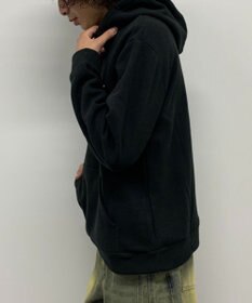 WEGO 【ユニセックス着用ITEM】ワッフルフリースOP刺繍プルパーカー