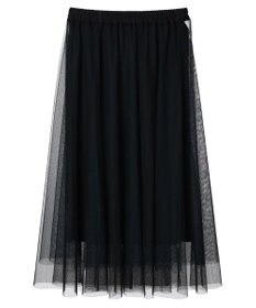 Green Parks ＳＥＴ２点　リバーシブルチュールスカート＋ペチスカート