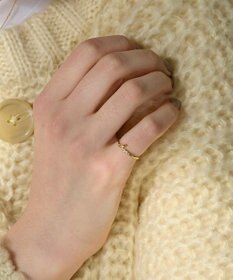 Phoebe ラッキーレターピンキーリング(チャーム)