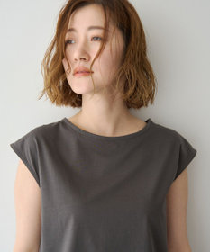 YECCA VECCA 【2点SET】刺繍メッシュキャミセットコットンTee