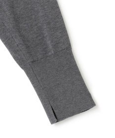 23区 【洗える】シルクコットン Vネック ニット