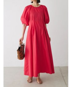 Green Parks ボリューム袖ロングワンピース