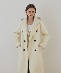 GRACE CONTINENTAL ショートビーバーロングコート