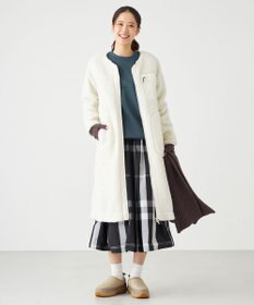 SHARE PARK LADIES メモリーチェックフレアスカート