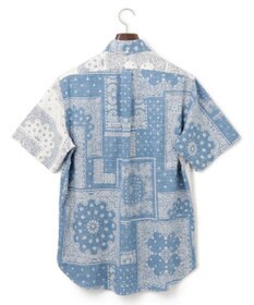 J.PRESS MEN ペイズリーバンダナプリント クレイジーパターンシャツ