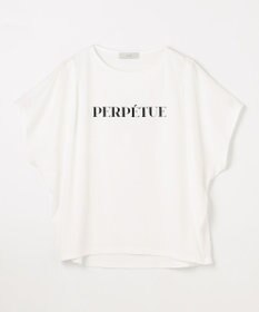 ANY L 【洗濯機可/UVケア/接触冷感】フレンチスリーブロゴ・カラーTシャツ