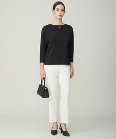 ICB 【洗える】 トリアセボディシェルピーチ スティックパンツ