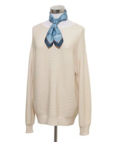 MOONBAT 【シルク100%】FURLA (フルラ) ダイアゴナルチェック 格子柄 シルクプリントスカーフ 58cm×58cm UV対策 手洗い可能