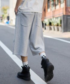 WEGO 【ウエストゴム】バルーンスウェットショーツ