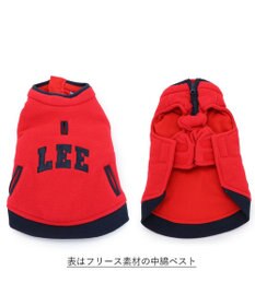 PET PARADISE 犬 服 秋冬 フリース Ｌｅｅ 綿入り ベスト 【小型犬】