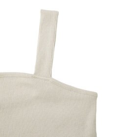 Green Parks スクエアラメタンクトップ