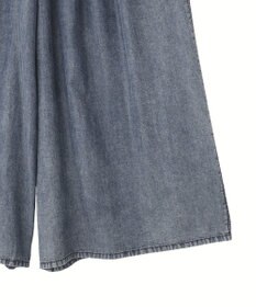 YECCA VECCA バイオ加工ヴィンテージデニムワイドパンツ