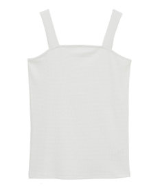 Green Parks スクエアラメタンクトップ