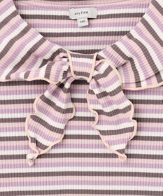 ANY KIDS リボン テレコボーダー Ｔシャツ