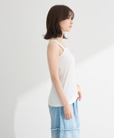 Green Parks スクエアラメタンクトップ