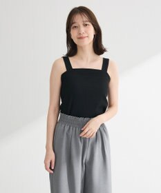 Green Parks スクエアラメタンクトップ