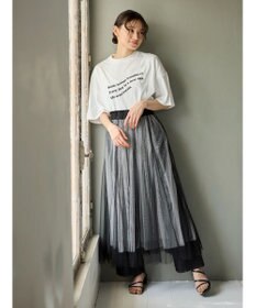 Green Parks ・Ｐｅｔｉｔ　Ｆｌｅｕｒ　ウェーブロゴｐｔＴシャツ