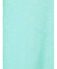 earth music&ecology シアーリブロゴ刺繍プルオーバー