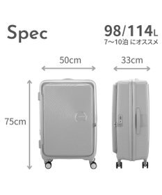 Samsonite アメリカンツーリスター スーツケース 98(/114)L  キュリオ スピナー75 CURIO